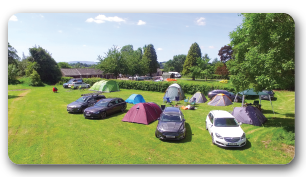 River Wye Campsite, Glasbury